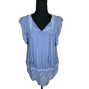 Knox Rose Peasant Blouse